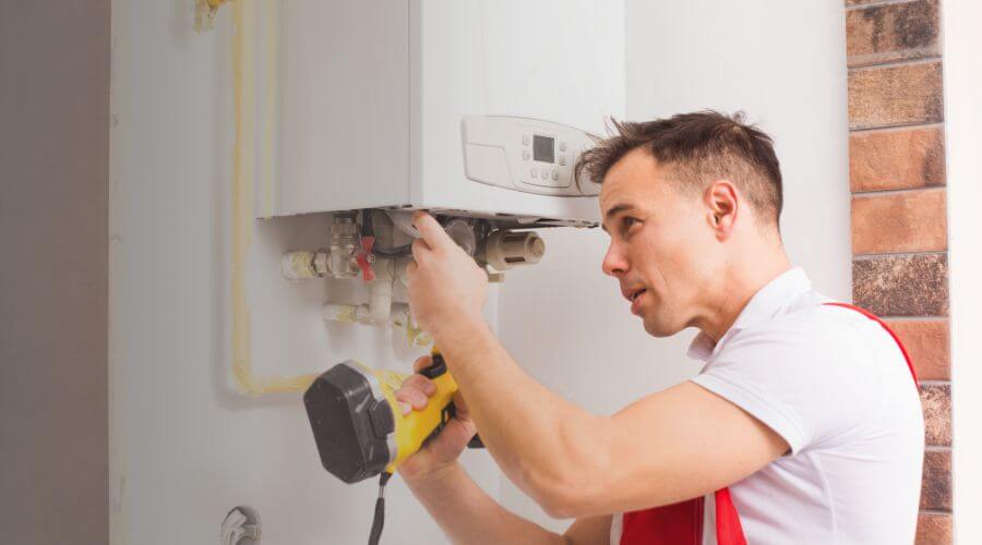 Local tankless water heater installation in Tallmadge, OH